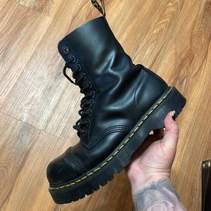 Dr.Martens Steel Toe BXB Sole Size 8 US Womens